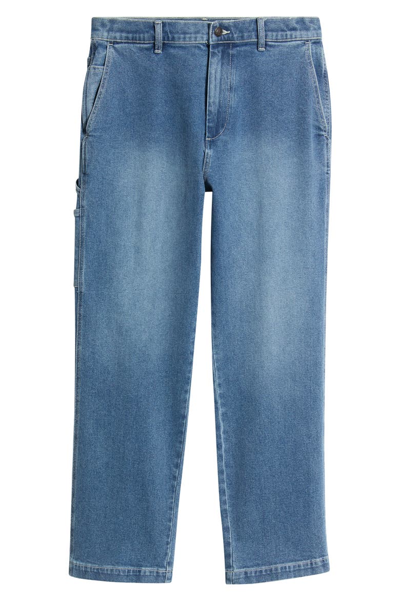 Union Straight Leg Jeans, Main, color, MEDIUM WASH