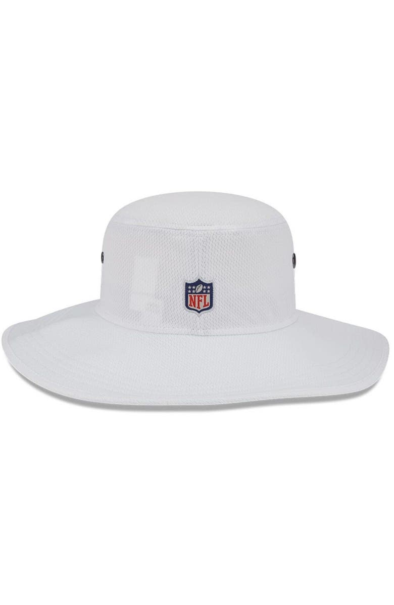 New Era Men's New Era White New Orleans Saints 2023 NFL Training Camp Panama Bucket Hat, Alternate, color, White