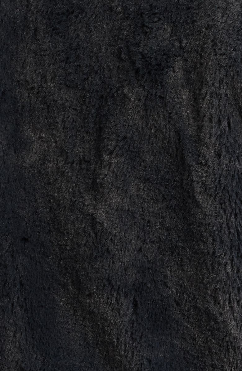 Thread & Supply Faux Fur Jacket, Alternate, color, Charcoal