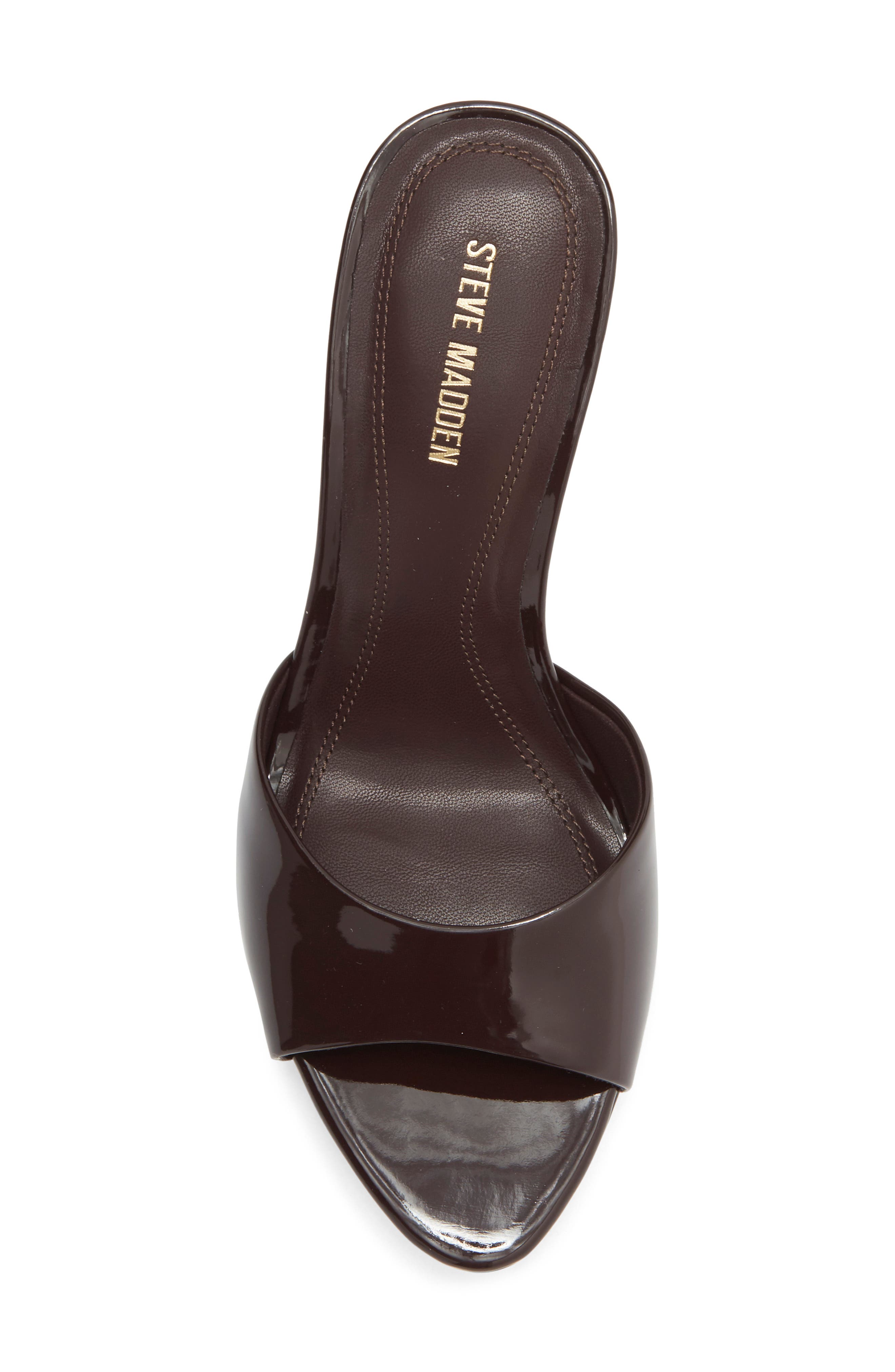 Santi Slide Sandal, Alternate, color, BROWN PATENT