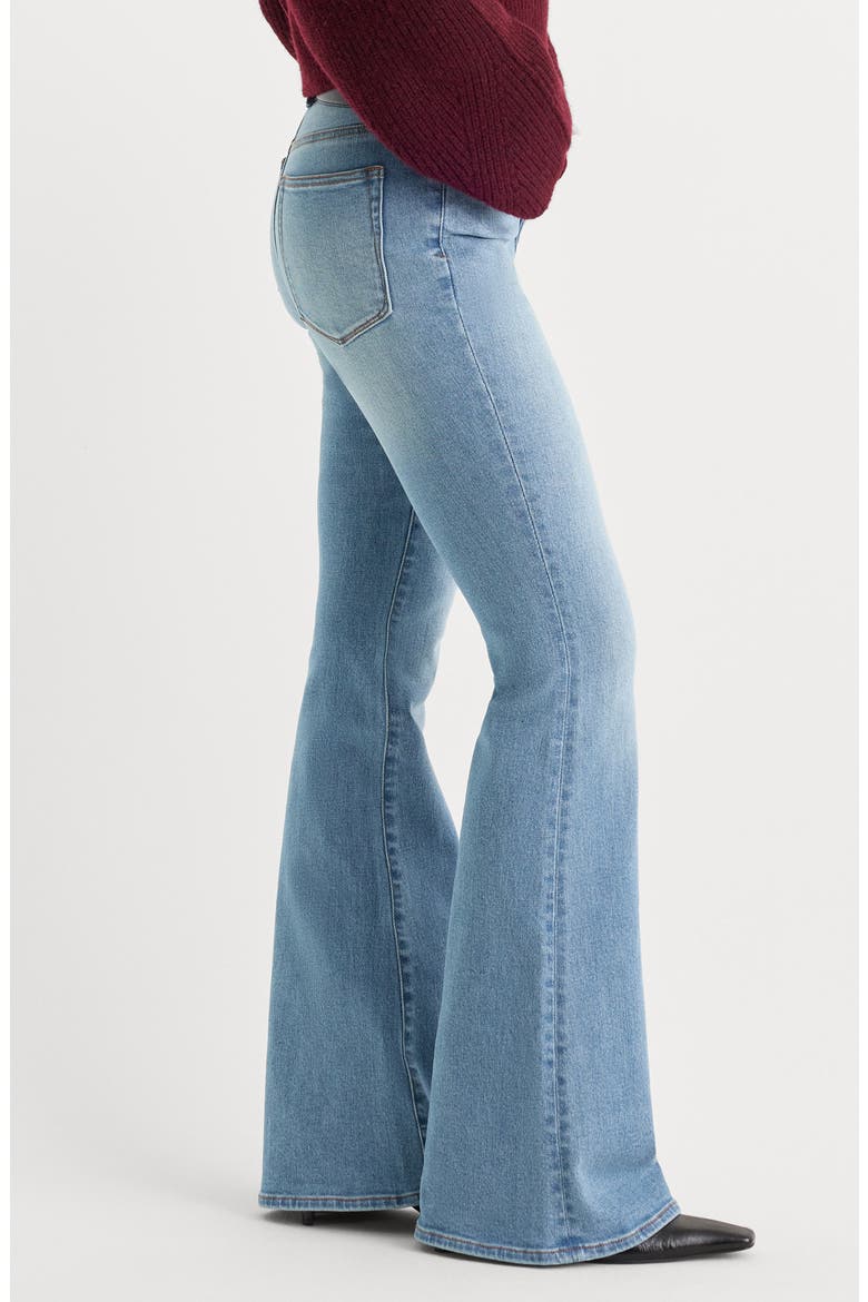 Good Legs High Waist Flare Jeans, Alternate, color, INDIGO