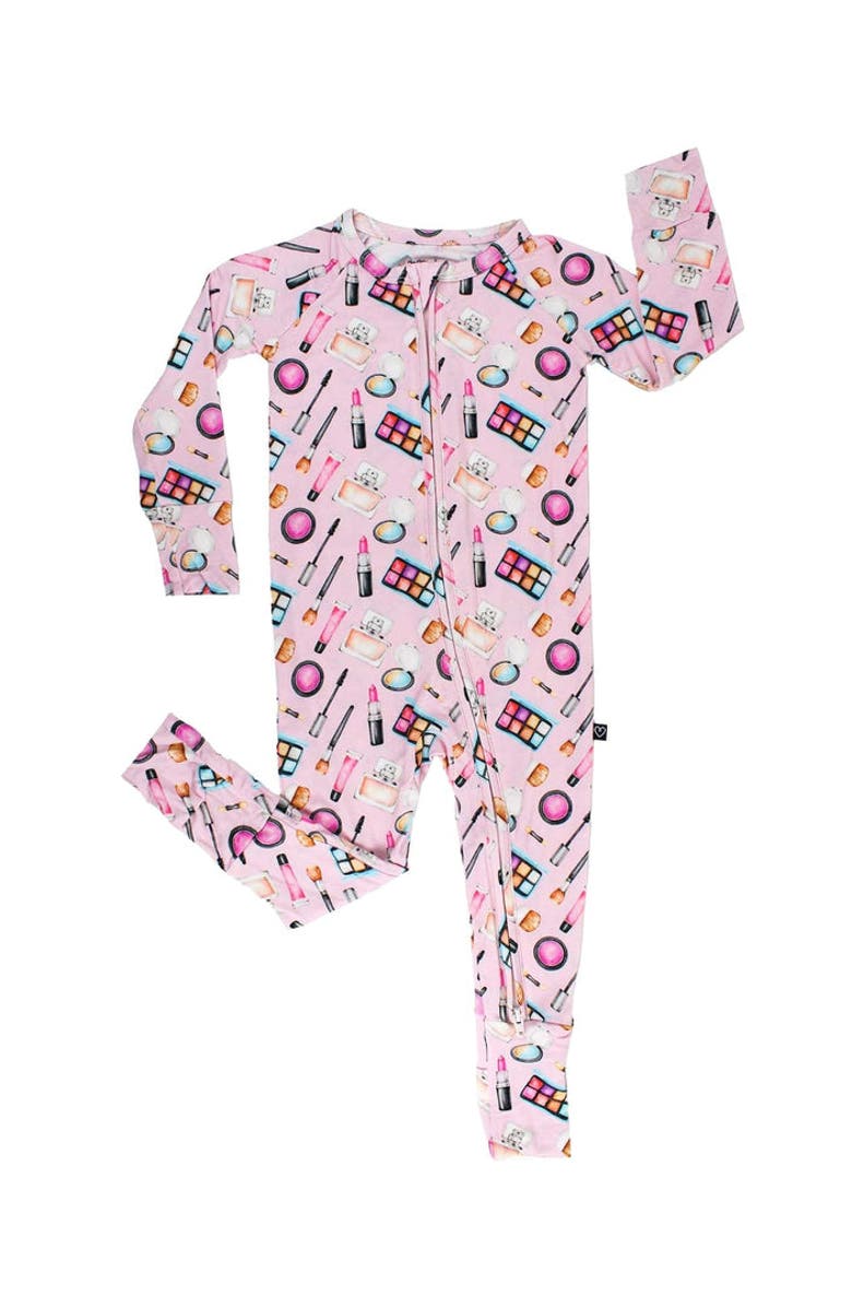 Lev Baby Makeup Print Relaxed Lounge Pants, Main, color, Pink