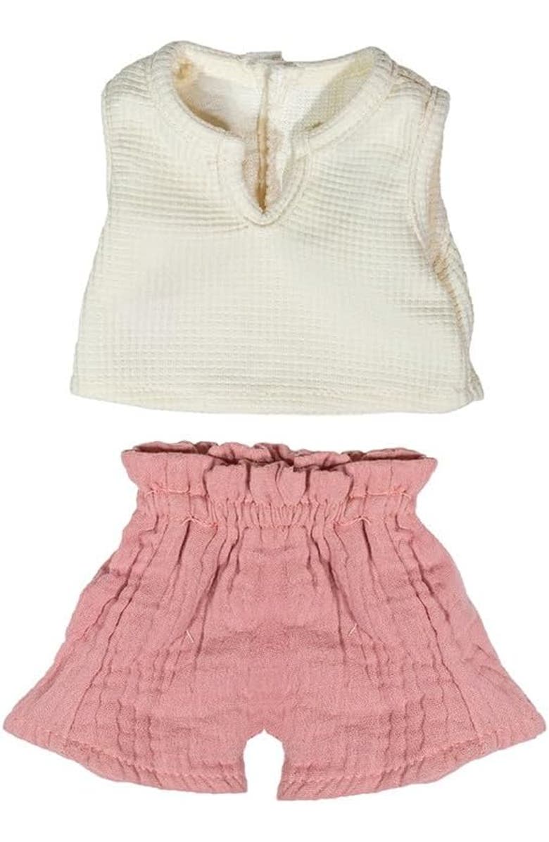 Miniland Doll Outfit for 15" Miniland Dolls, Main, color, Pink Multi