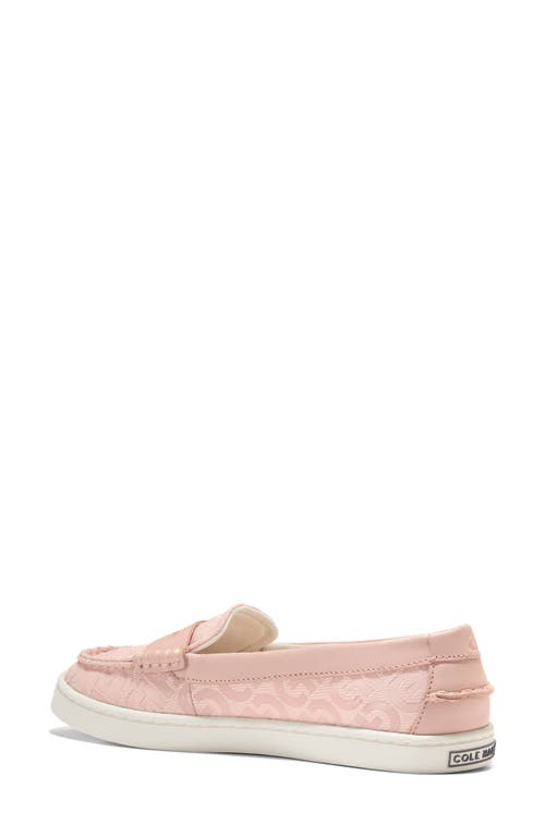 Cole Haan Nantucket Penny Loafer In Cameo Rose Double Jacquard