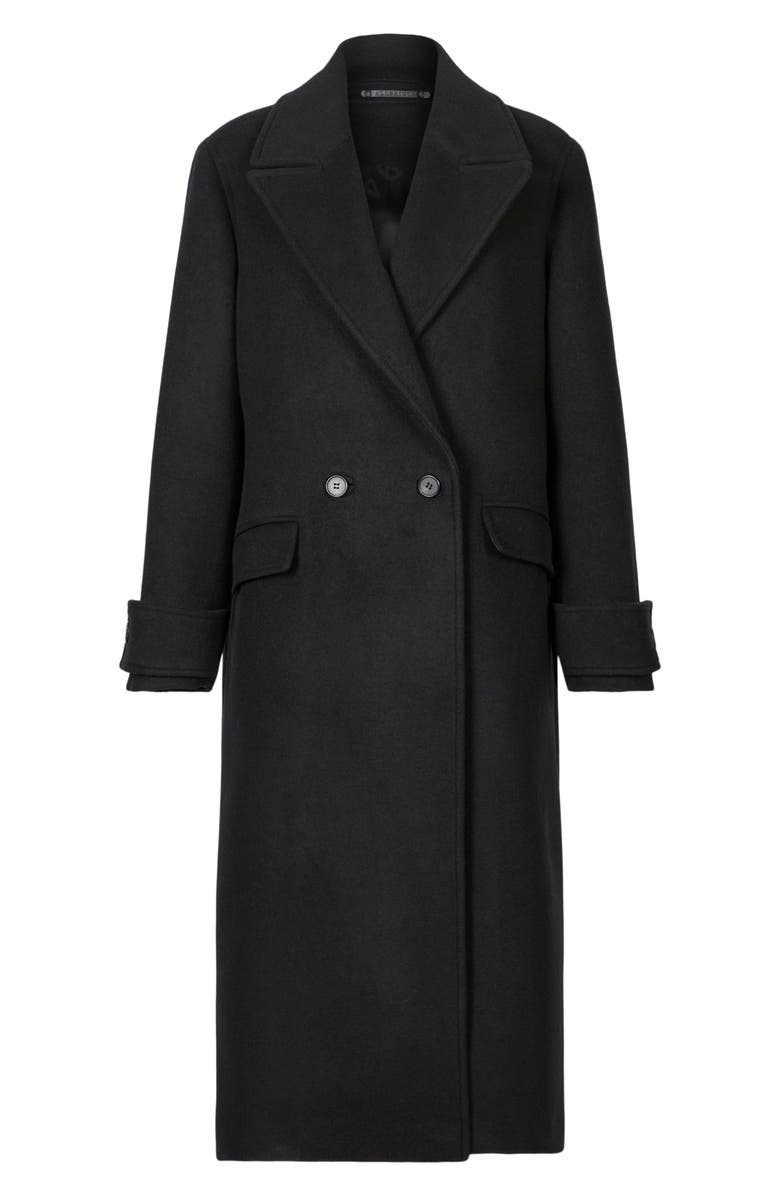 AllSaints Mabel Wool Blend Coat, Alternate, color,