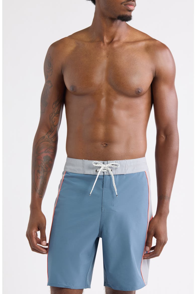New Wave Pro Board Shorts, Main, color, CHINA BLUE