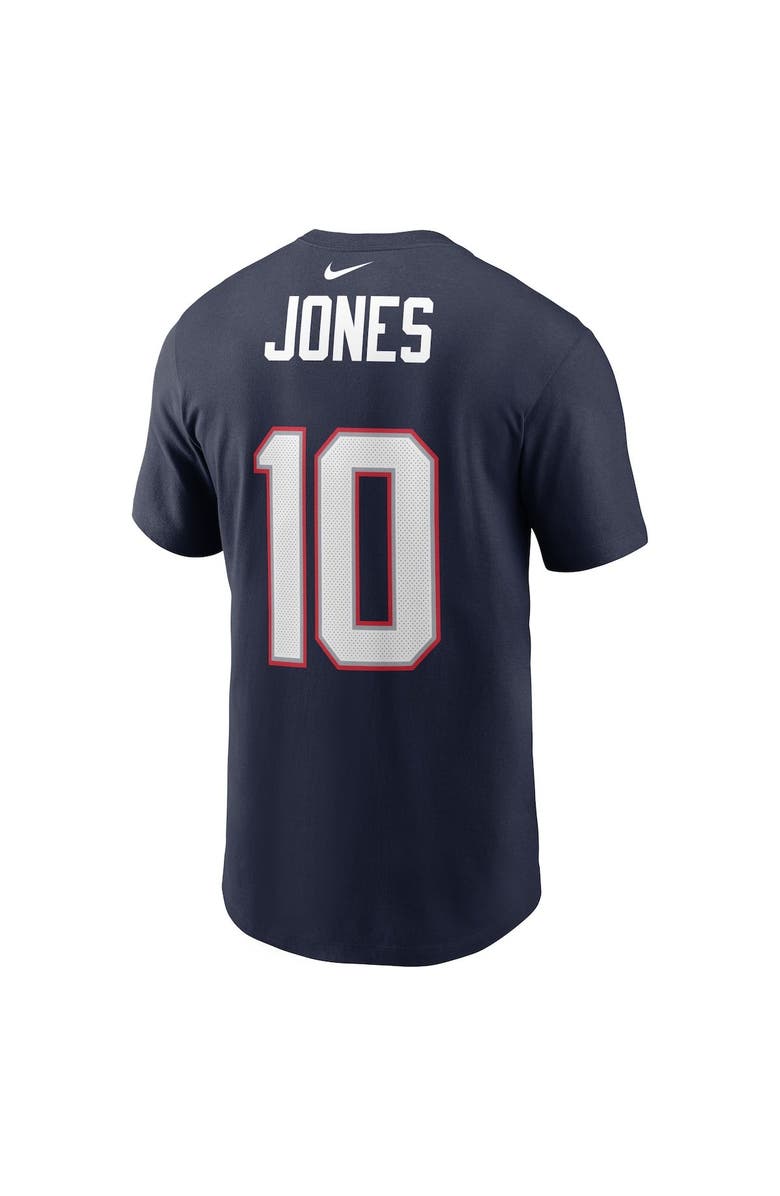 Nike Men's Nike Mac Jones Navy New England Patriots Player Name & Number T-Shirt, Alternate, color, 