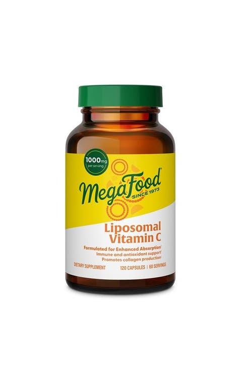 Liposomal Vitamin C 1000mg Per Serving, High Absorption, Immune Support, 120 Capsules