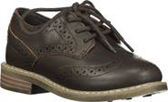 Hope & Henry Boys Leather Wingtip Oxford, Brown