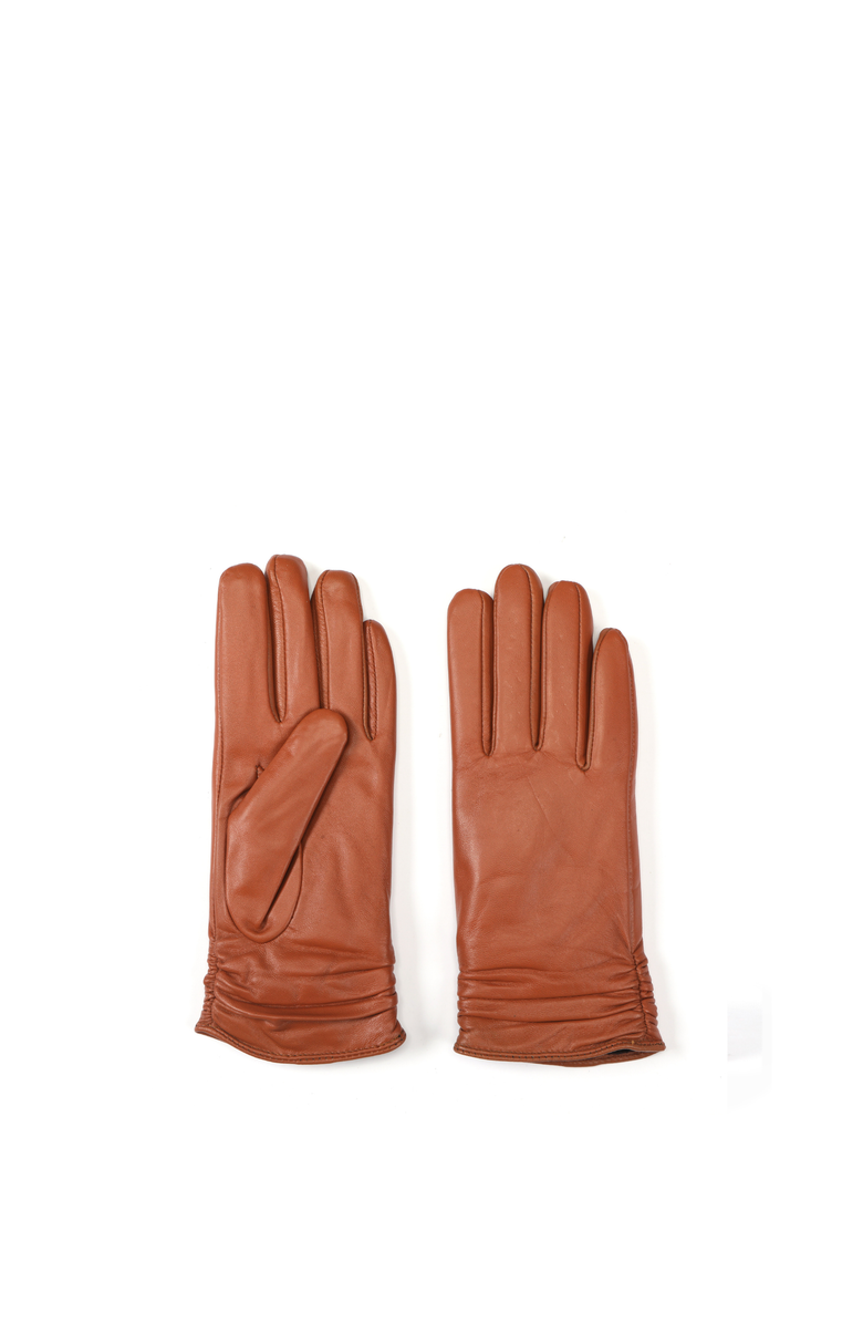 Bob Oré Blue Collection Elina Leather Gloves, Main, color, Yellow