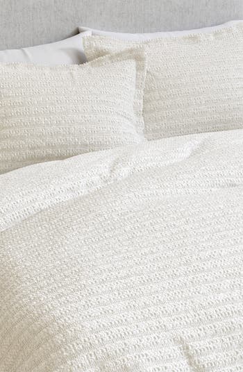 Waffle Reversible Duvet & Sham Set