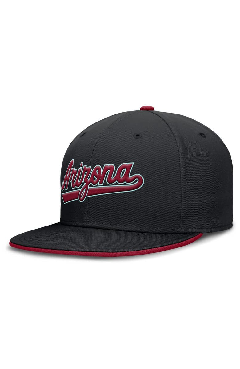 Nike Men's Nike Black Arizona Diamondbacks True Performance Fitted Hat, Alternate, color, Black