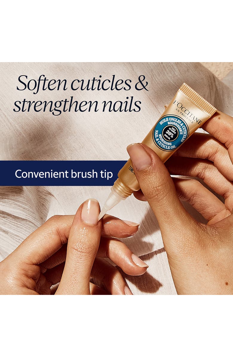 L'Occitane Shea Nail & Cuticle Oil, Alternate, color,
