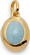 Monica Vinader Birthstone Locket Pendant
