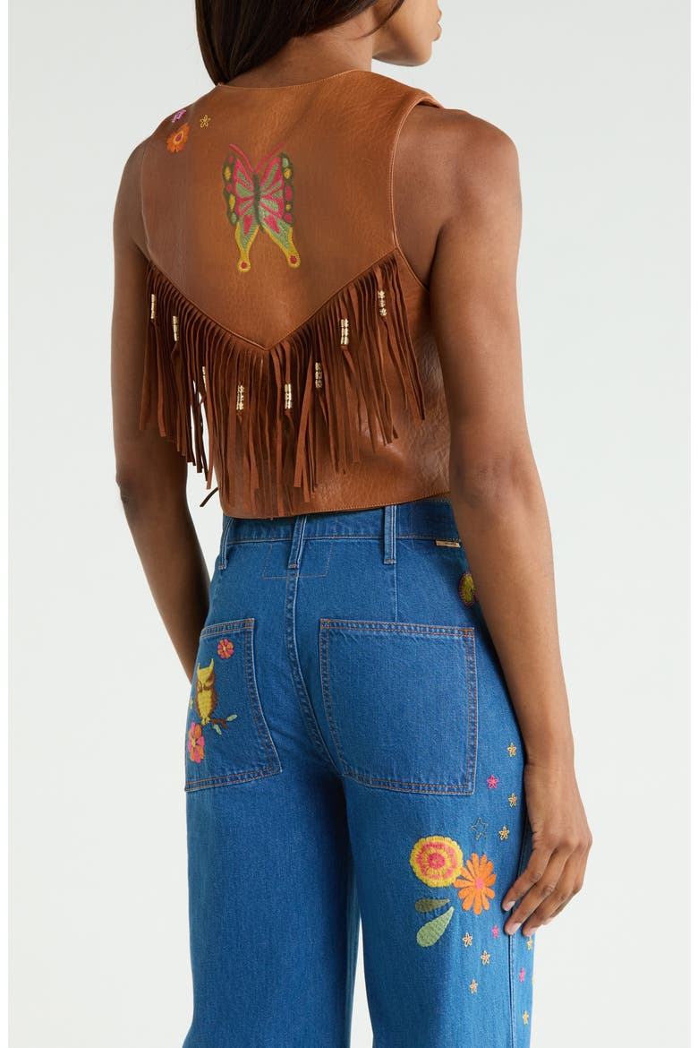 The Free Spirit Faux Leather Vest, Alternate, color, SPREAD YOUR WINGS