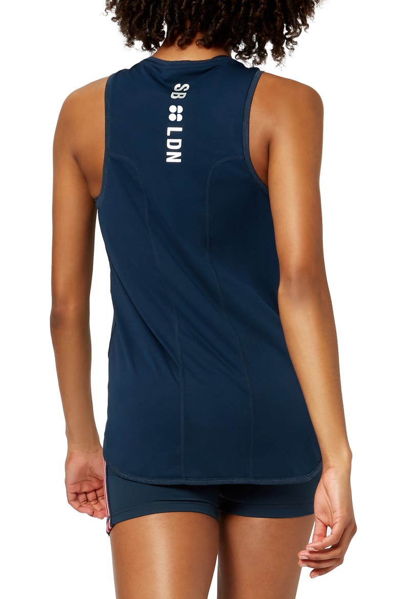 Pacesetter Run Tank, Alternate, color, BEETLE BLUE