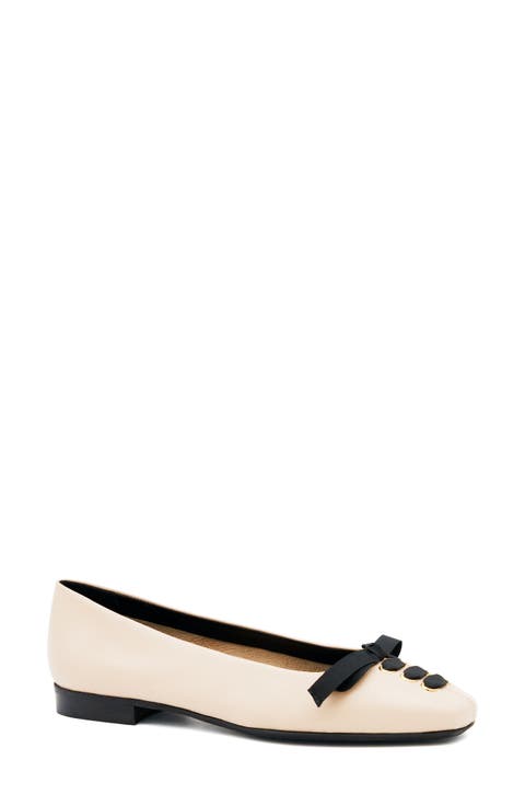 Giacomino Leather Flat