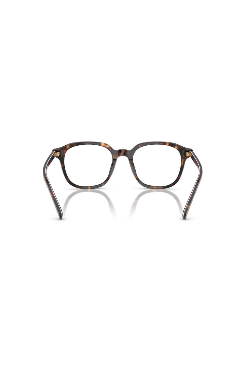 52mm Round optical glasses, Alternate, color, Tortoise