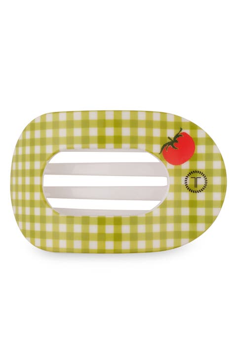 Flat Round Hair Clip