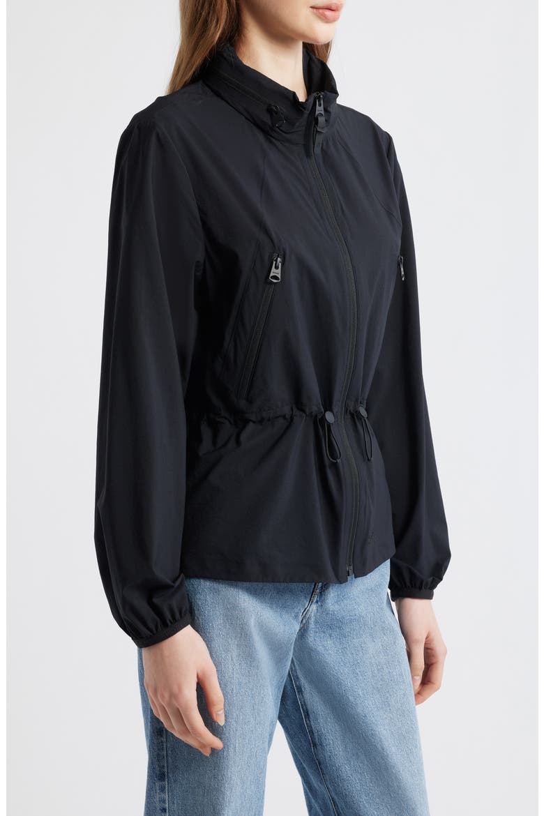 Roxy Rain Jacket, Alternate, color, BLACK