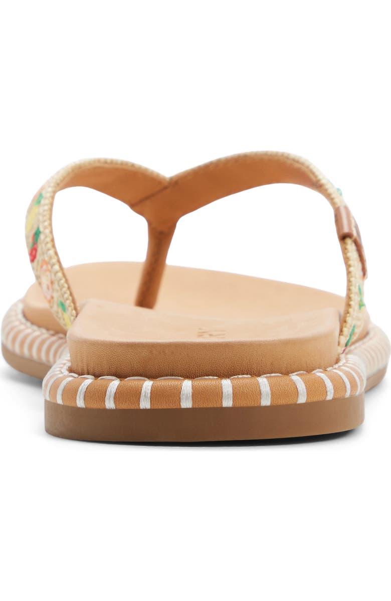 Sperry Isla Flip Flop, Alternate, color, Beige Assorted