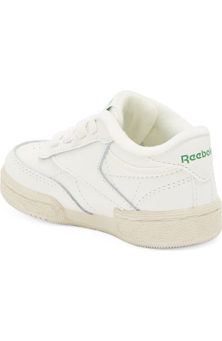 Reebok Kids' Club C Sneaker, Alternate, color, Chalk/Chalk/Glegrn