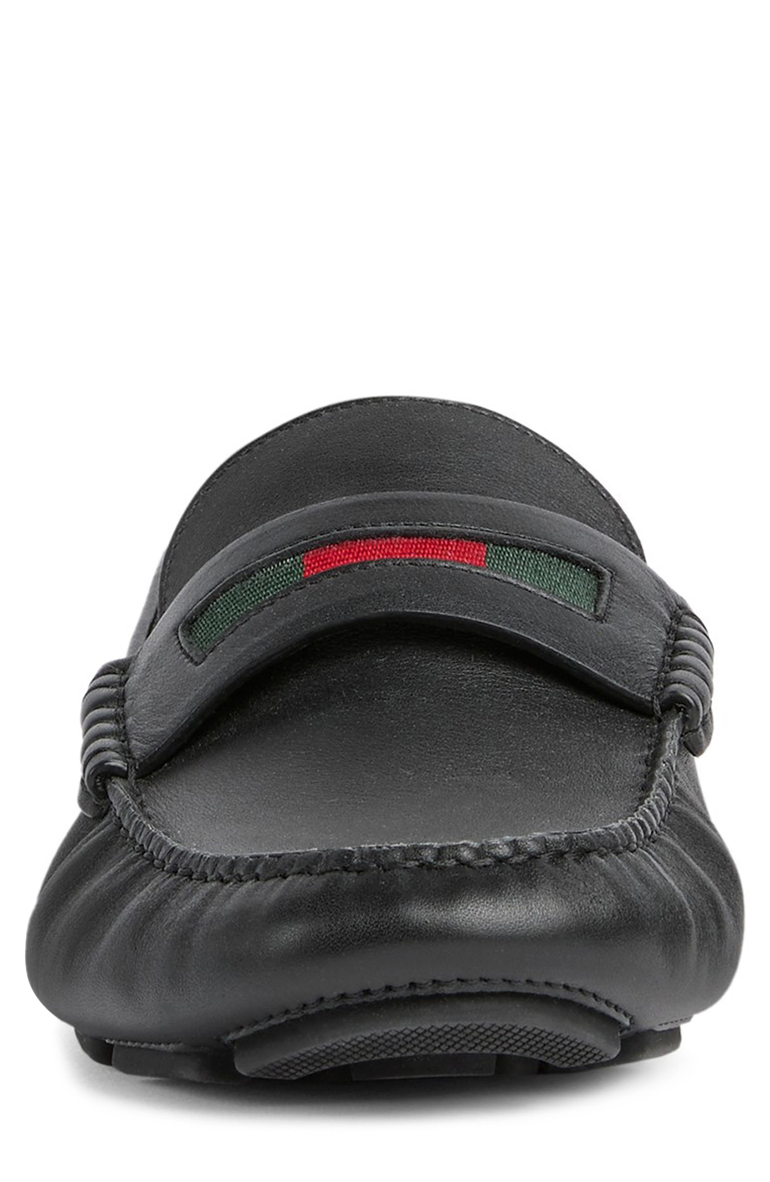 Gucci Havel Driving Loafer, Alternate, color, Black