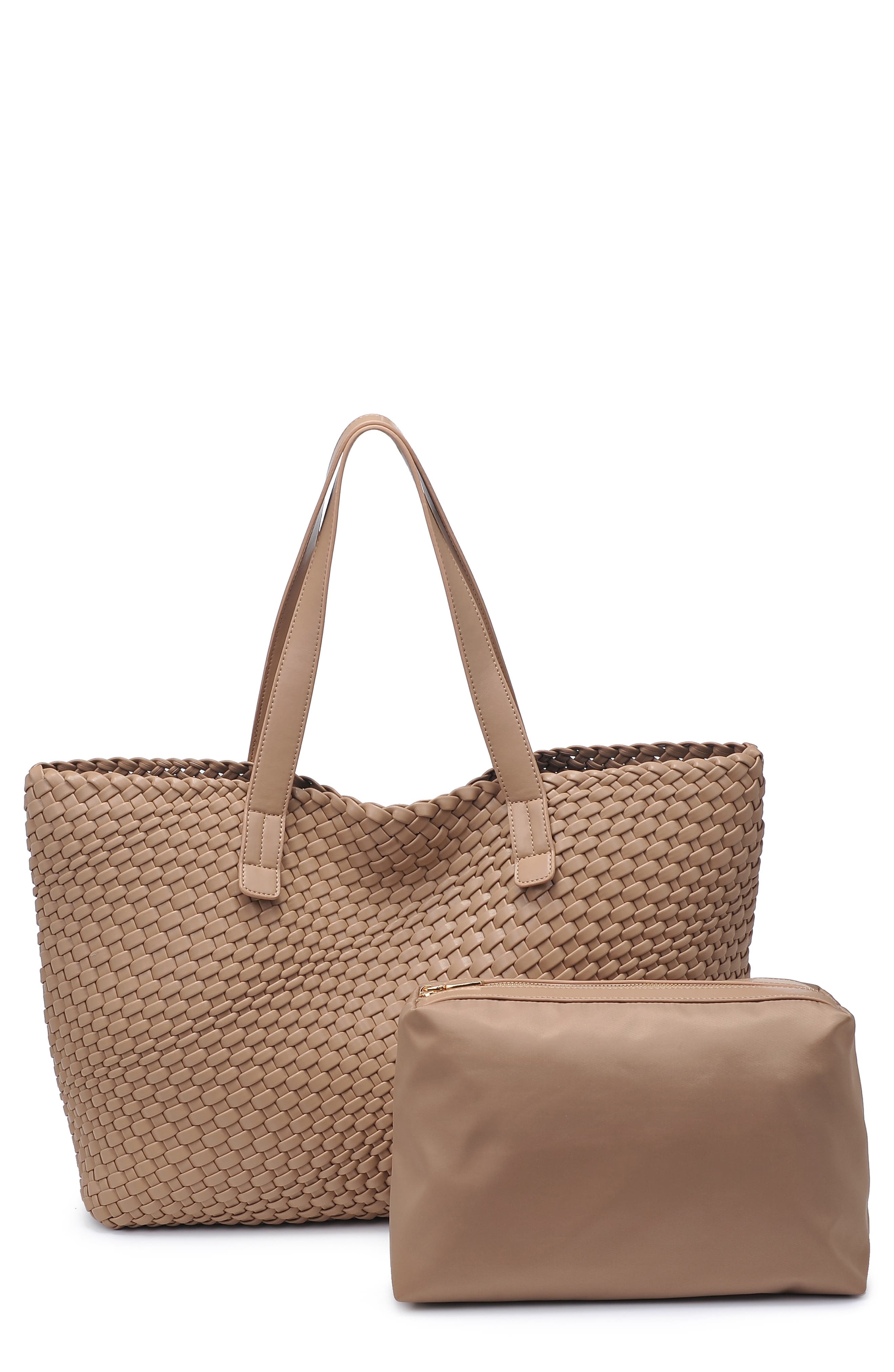 MODA LUXE Weave Tote Bag