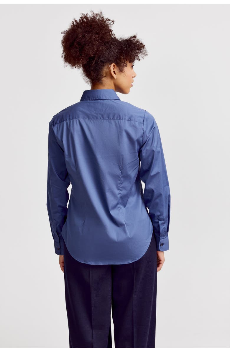 The Shirt by Rochelle Behrens The Icon Shirt, Alternate, color, Midway Blue