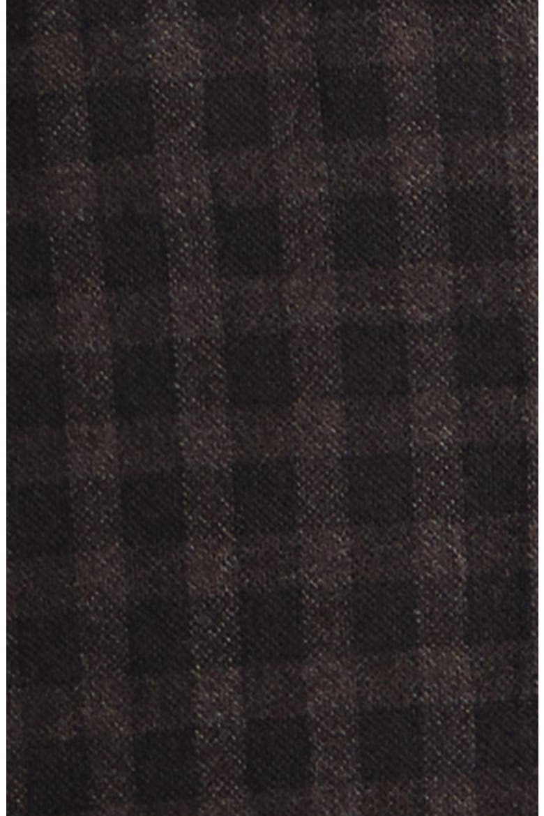 Check Wool & Cashmere Sport Coat, Alternate, color, DARK BROWN 450