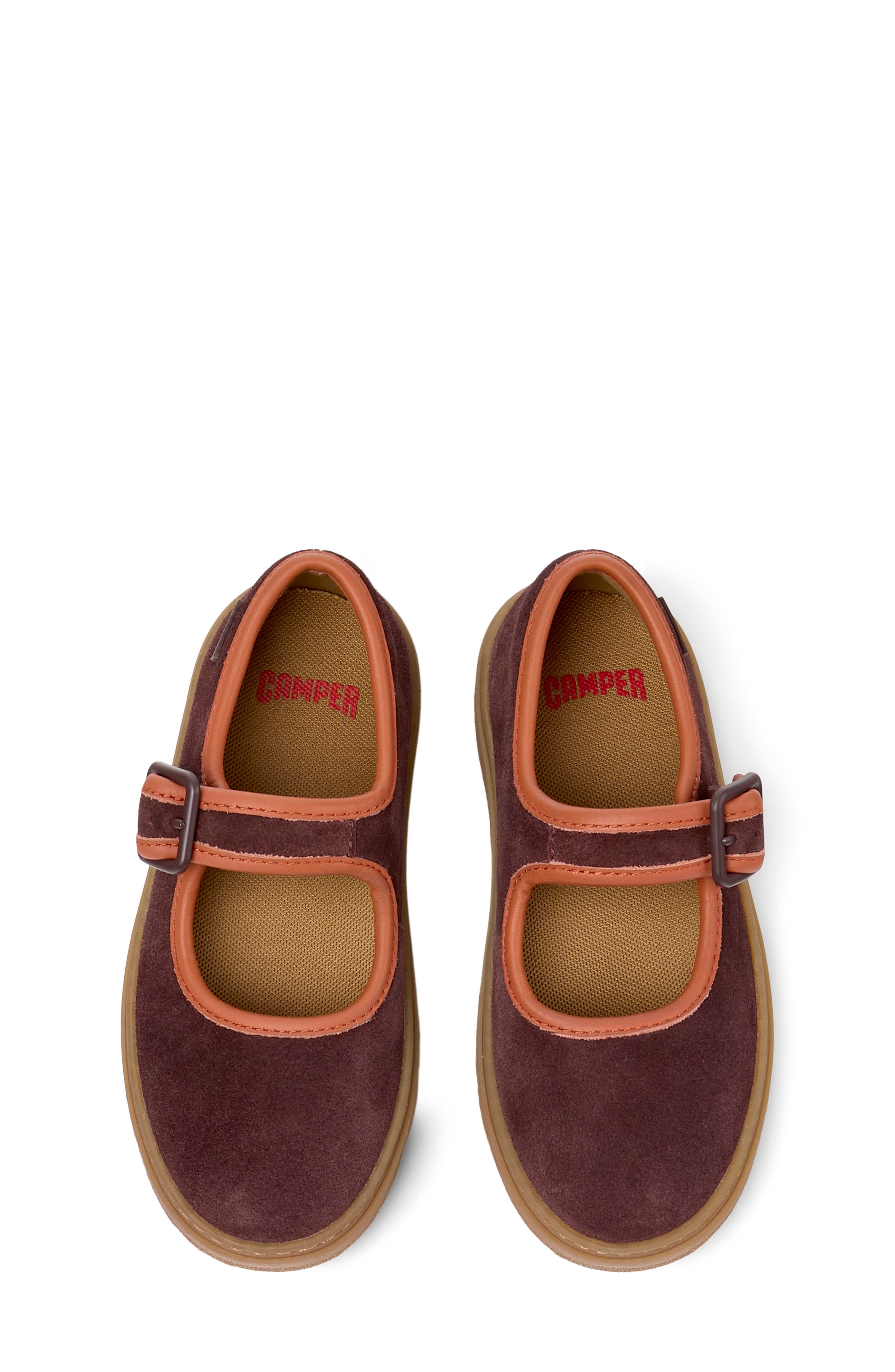 Camper Kids' Kiddo Mary Jane Sneaker, Alternate, color, Burgundy