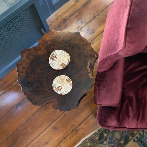 Indego Africa Mixed Abstract Form Set Of 4 Coasters