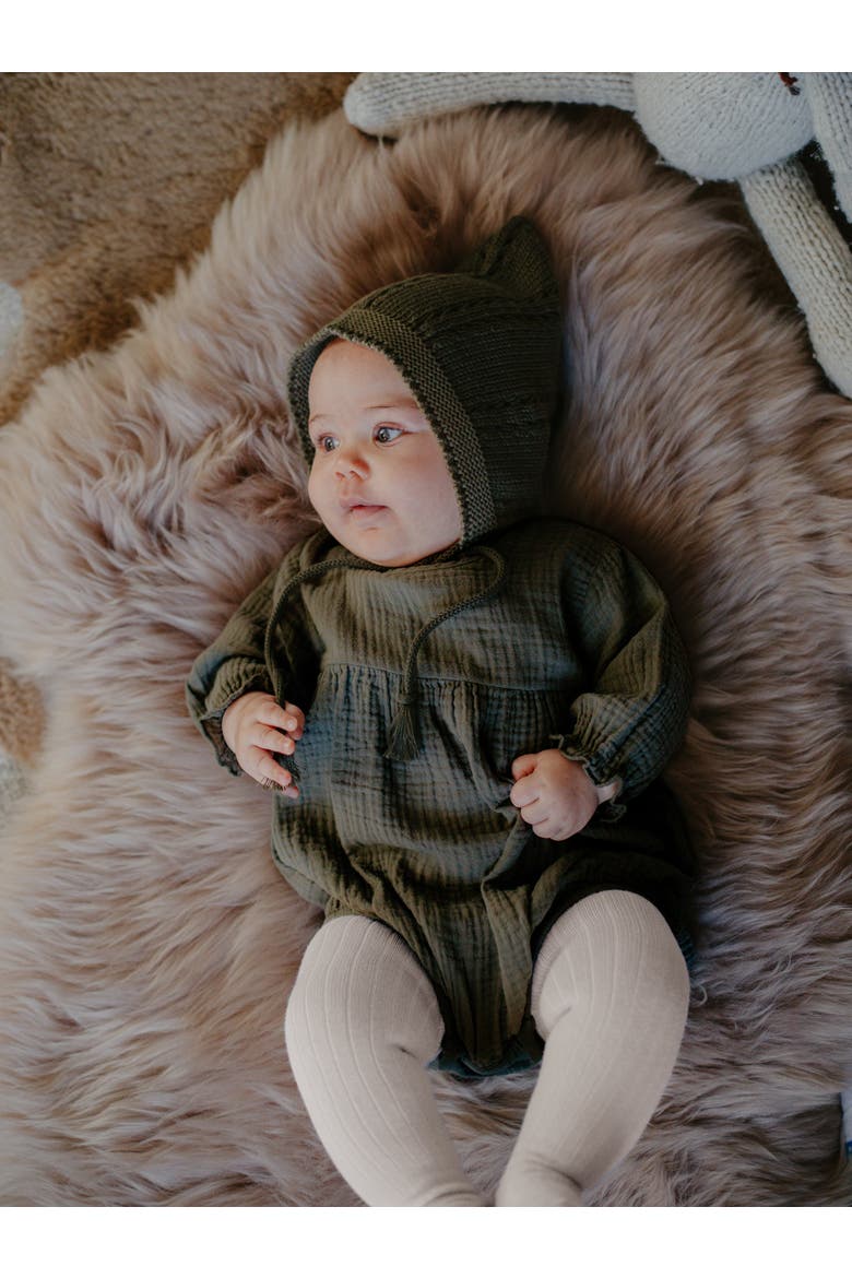 The Gnome Hat Baby, Alternate, color, rust