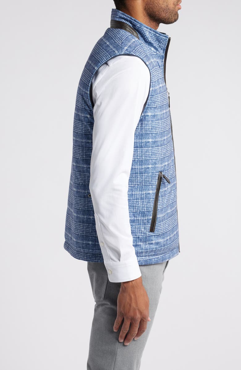 Johnston & Murphy Upton Quilted Reversible Vest, Alternate, color, Navy