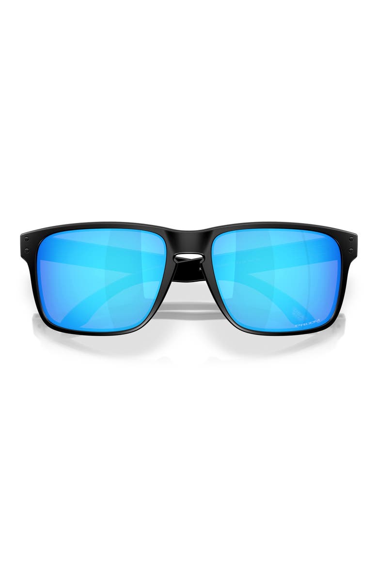 61mm Rectangular Sunglasses, Alternate, color, MATTE BLACK
