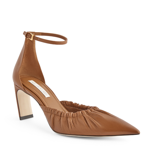 Neil J. Rodgers Nina D'orsay Pump In Cognac Nappa