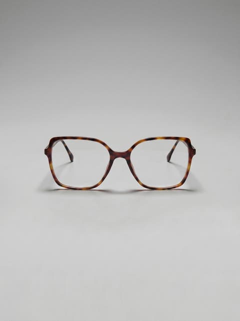 Aura 02 Poise 53MM Soft Square Eyeglasses In Tortoise