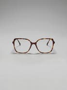 NCMPRBL Aura 02 Poise 53MM Soft Square Eyeglasses In Tortoise
