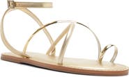 Schutz Valeria Toe Loop Ankle Strap Sandal