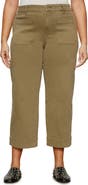 Sanctuary The Marine Crop Wide Leg Jeans