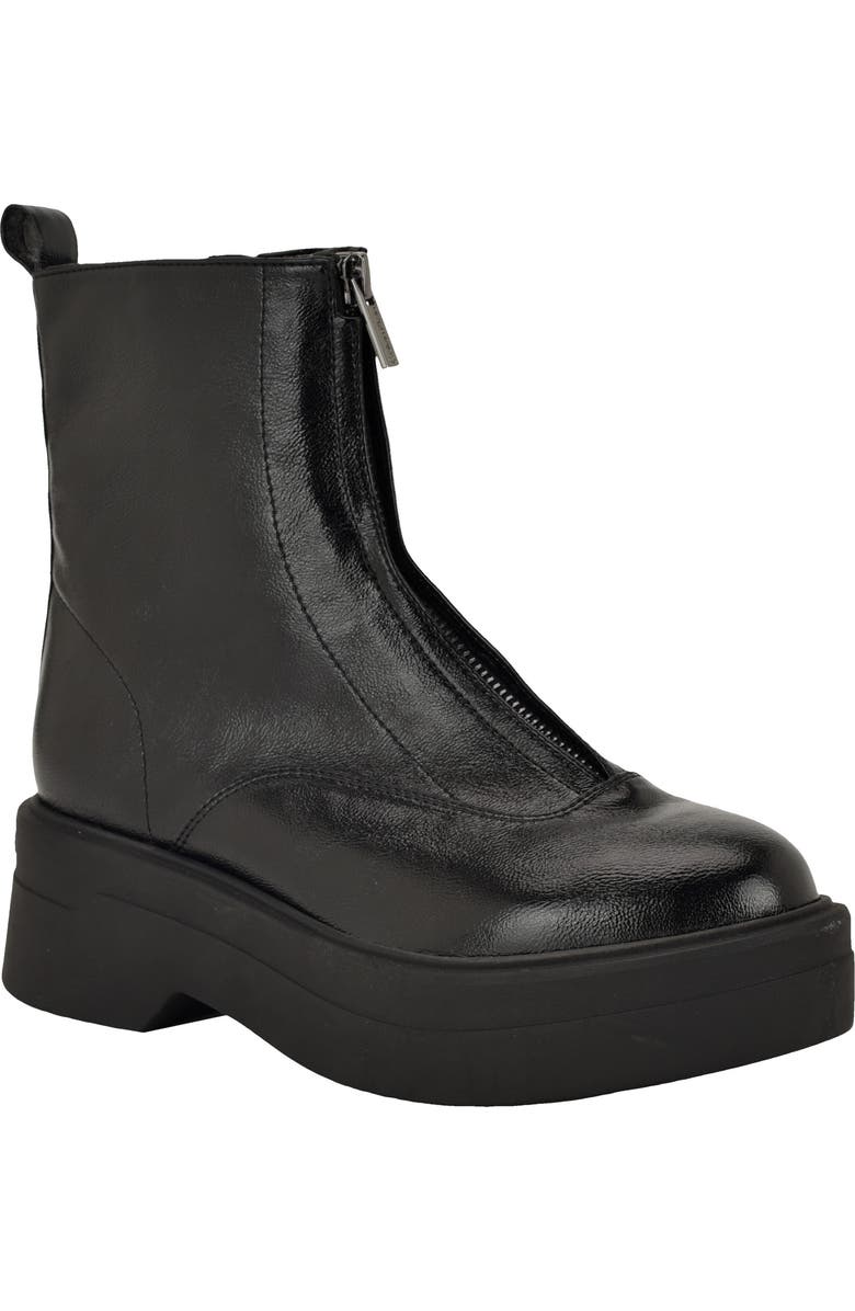 Calvin Klein Rivin Platform Bootie, Main, color, Black