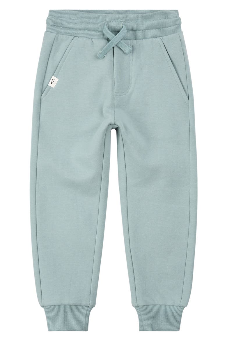 Kids' Slate Blue Fleece Joggers, Main, color, DUSTY BLUE