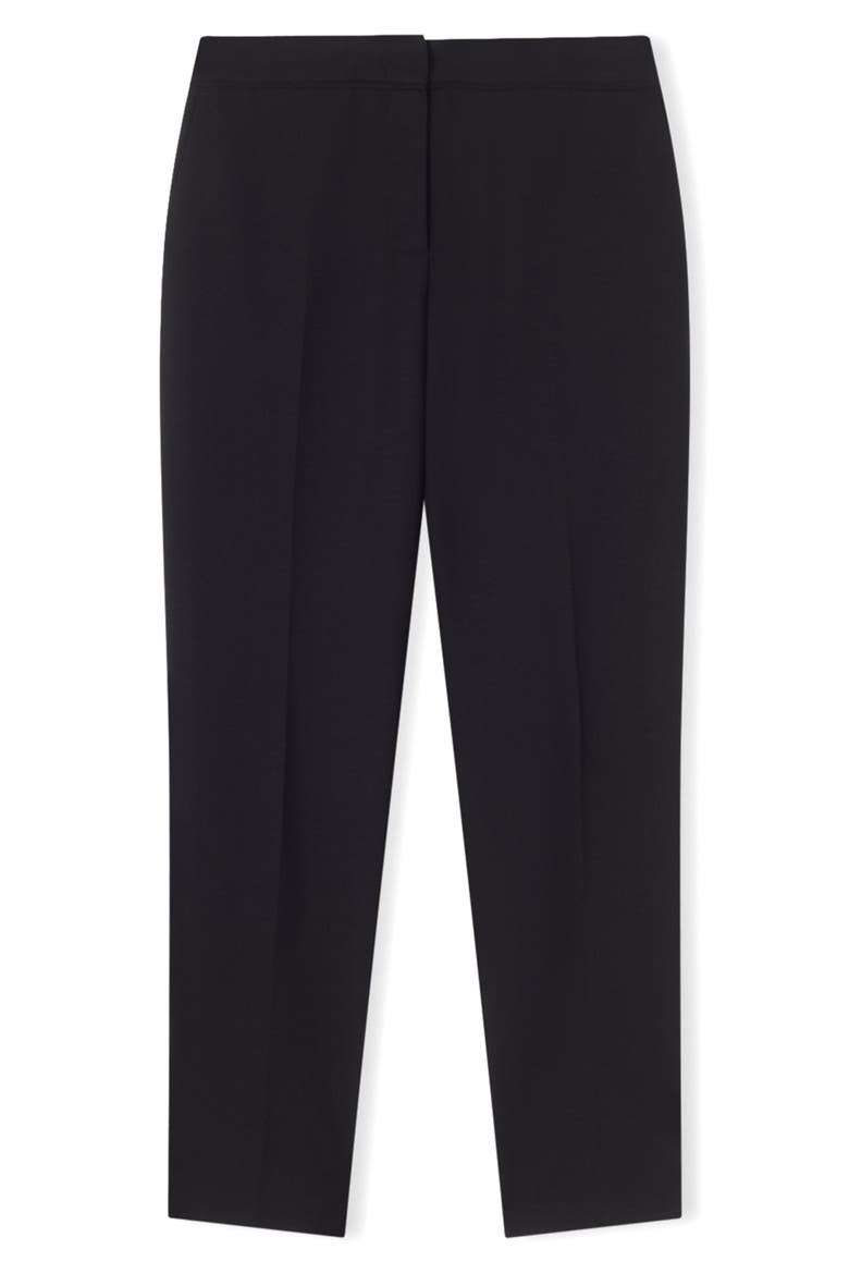 Wiley Slim Fit Ankle Trousers, Alternate, color, BLACK