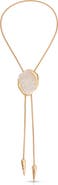 Ettika Stone Statement Bolo Necklace