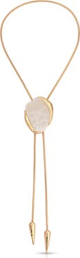 Ettika Stone Statement Bolo Necklace