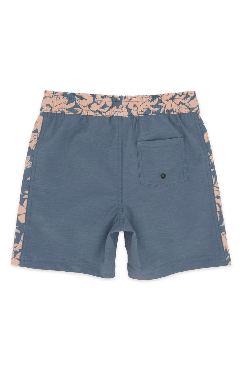 Feather 4 Arrow Kids' Classic Floral Board Shorts, Alternate, color, 