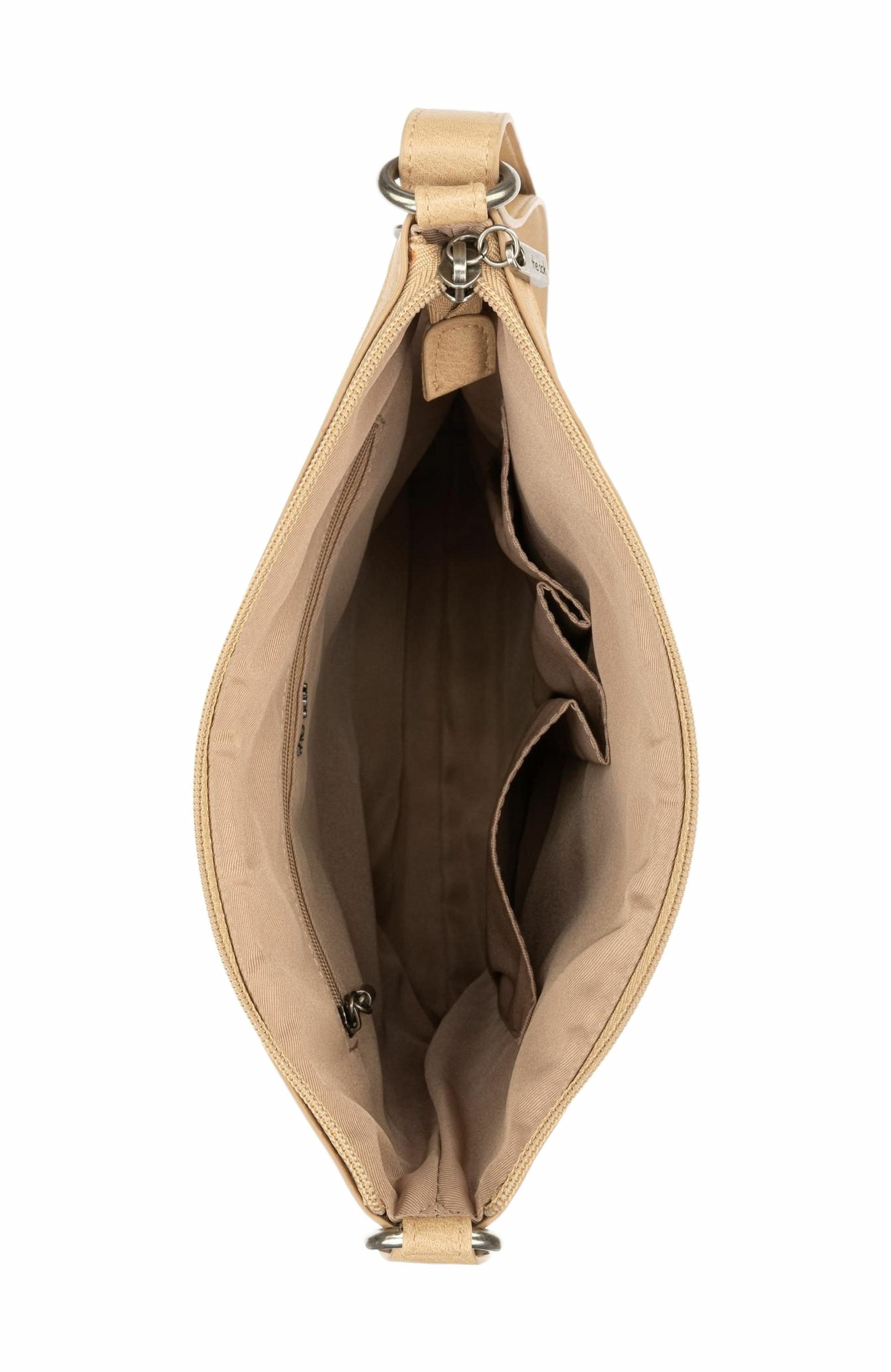 Lucia Crossbody Leather Bag, Alternate, color, Sand Stripe