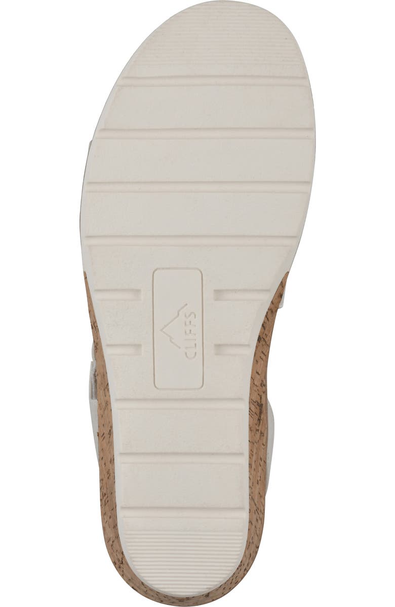 CLIFFS BY WHITE MOUNTAIN Tinnley Wedge Sandal, Alternate, color, Ice Nubuck