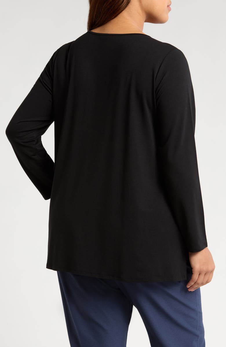 Eileen Fisher Easy V-Neck Tunic, Alternate, color, 
