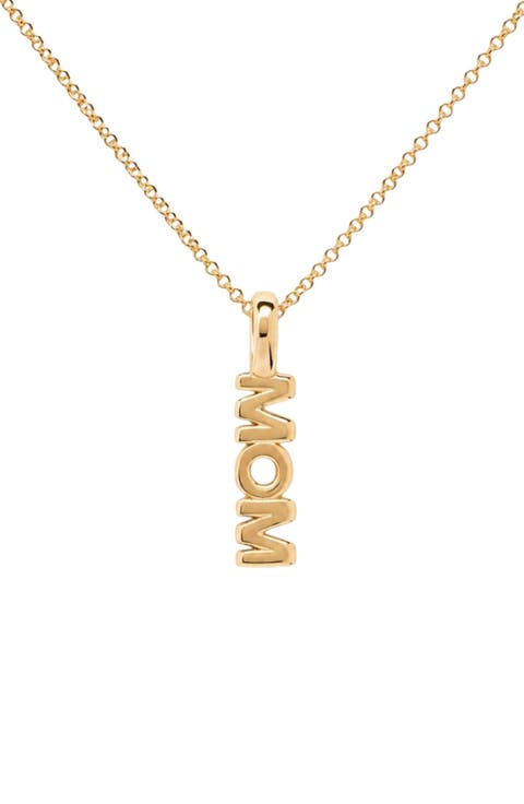 Mom Charm Necklace